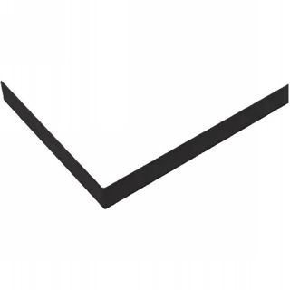 Экран Cezares алюминиевый (черный) для поддона TRAY-AS-A-100-100-SCR-NERO